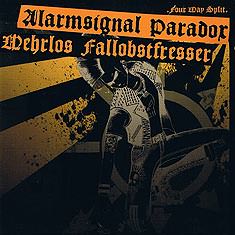 Alarmsignal / Paradox / Fallobstfresser / Wehrlos "4 Way Split" CD